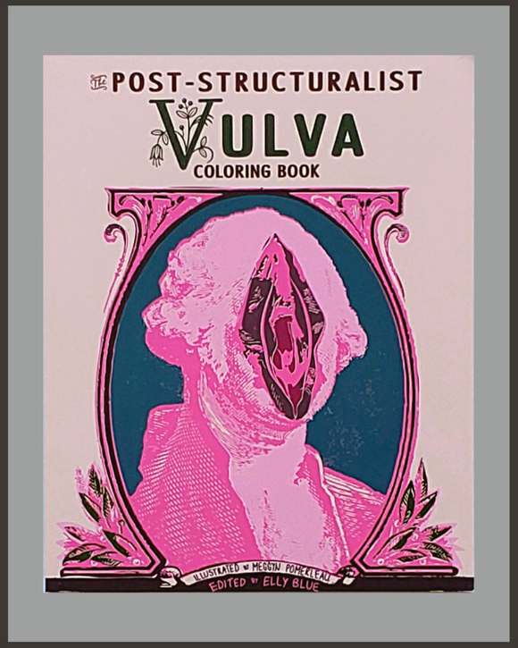 Post-Structuralist Vulva Coloring Book-Meggyn Pomerleau & Elly Blue